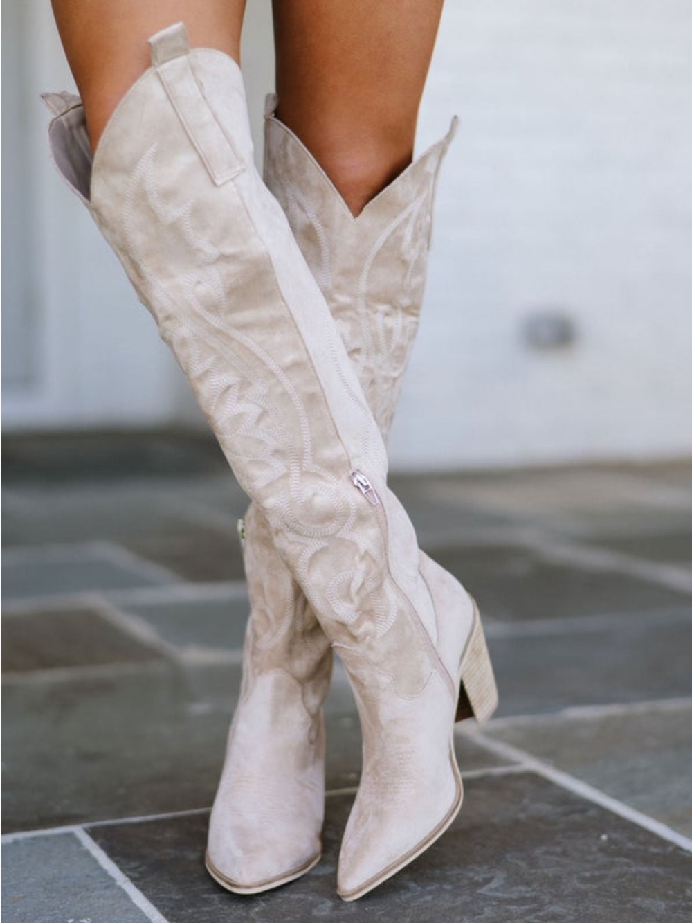 Over-the-Knee Cowboy Boots